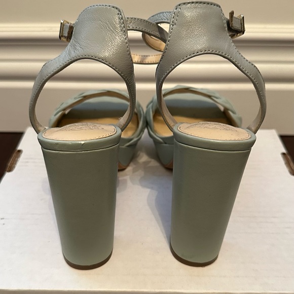 Vince Camuto Mint Platform Sandal High Heels - Picture 2 of 7